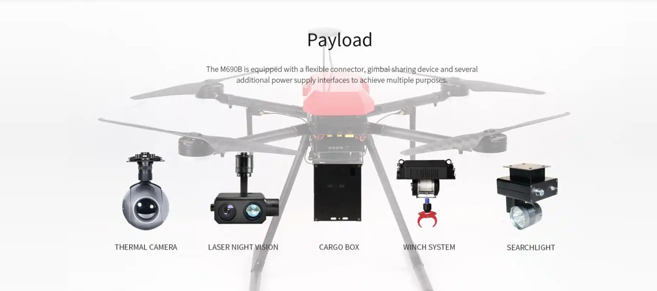 M690B Chinese Unmanned Aerial Vehicle (UAV) (D)
